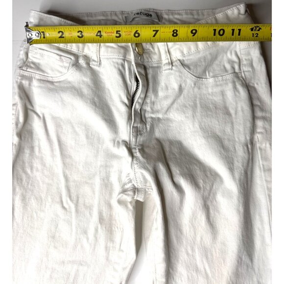 White Refuge Womens Skinny Jeans Cotton Blend Size 2 - Picture 6 of 7